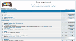 Desktop Screenshot of german-amiga-community.de