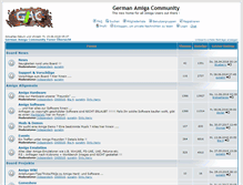 Tablet Screenshot of german-amiga-community.de